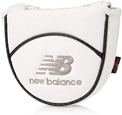 ニューバランス ゴルフ ヘッドカバー 定番商品 カーボン柄 いよいよ人気ブランド マレットタイプ 脱着スムースマグネット付き 012 パターカバー