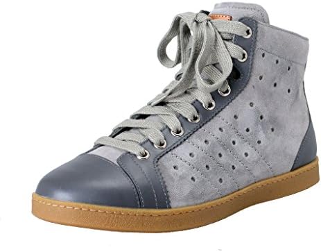 Bally Switzerland Men's Gray Suede Fashion Sneakers Shoes US 7 IT 6 EU 40;