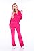 Womens Comfortable and Stylish Velour 2 Piece Tracksuit Set