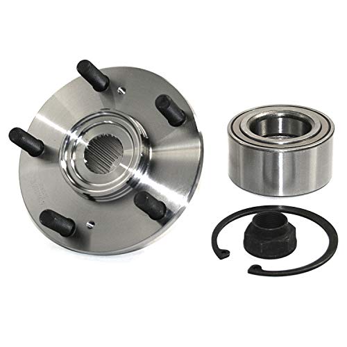 DuraGo 29596073 Front Wheel Hub Kit - Complete Repair Kit With Hub, Bearing, Studs, Snap Ring & Axle Nut