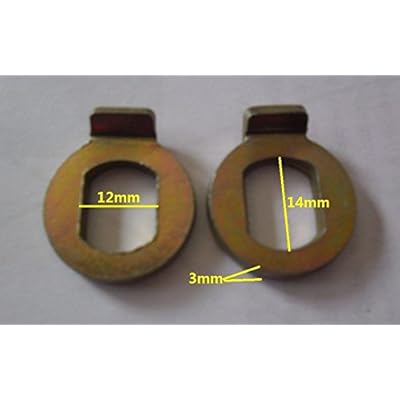 Electric Bike Axle M14 Lock Washer Set Golden Kenya Ubuy