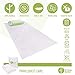 Travel Sheet/Sleeping Bag 100% Bamboo Travel Bedding for Camping/Hotel Stay and Other Travels – Beautifully Soft Roomy Lightweight Sleep Liner, Sack, Bag, Sheet- Pillow Pocket, Zippers, Carry Bagthumb 2