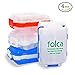 Youwen 4 Pack Pill Organizer Box With Splitter for Children Parents AM/PM Day/Night Compartments 7 Days Extra Pill Case Large Travel Medication Reminder Daily Large Enough to Fit Fish Oils and Vitamin