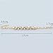 Long Way Women's Gold Plated Rhinestone Leaf Bracelet