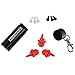 EarPeace Ear Plugs - High Fidelity Hearing Protection for Concerts & Music Professionals (White Plugs, Black Case)