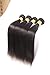 Oriental Show 8~30 inches 6A Brazilian Silky Straight, Pack of 3(Mixed Length), 100% Unprocessed Virgin Human Hair, 300g Total(100g Each), Natural Color (10 12 14)