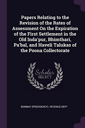 Papers relating to the revision of the rates of assessm…