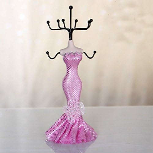 Jewelry harp Earring stand Holder/ Evening Dress Mannequin Jewelry Holder Mermaid Style Jewelry Display Stand