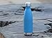 MIRA 12 oz Insulated Water Bottle - Slim Stainless Steel Cola Shape Thermo - Double Wall Hot & Cold Flask (24Hr Cold/12Hr Hot) - Hawaiian Blue