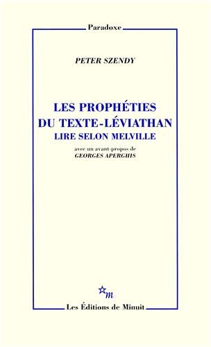 Les  prophéties du texte-Léviathan