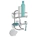 iDesign Classico Steel Bathroom Suction Organizer Shelves - 9