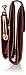 Buxton Heiress Cardex Wallet, Burgundy, One Size