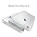 iPhone 6 Case, LoHi Clear iPhone 6 Case [Shock Absorption] Anti-Scratch Soft Slim Protective Bumper Case Cover for iPhone 6 6S (4.7-inch) Crystal Clear