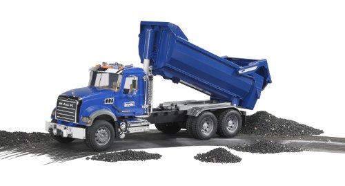 Bruder MACK Granite Halfpipe Dump Truck