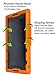 Bobj Rugged Case for ASUS ZenPad Z8 (ZT581KL, P008) (Not for ZenPad Z8S) - BobjGear Custom Fit - Patented Venting - Sound Amplification - BobjBounces Kid Friendly (Outrageous Orange)