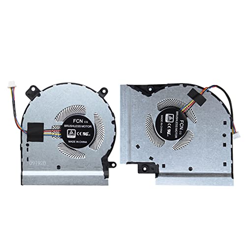 segoo CPU+GPU Cooling Fan Replacement for ASUS ROG Strix Scar II GL504 GL504G GL504GS GL504GM GL504GV GL504GW GL504GV-DS74 GL504GW-DS74 Series DFSCK221051820 FK7T DFSCK221151810 FK7U