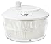 Ozeri Italian Made Fresca Salad Spinner and Serving Bowl, BPA-Free,White, 4.4 qt