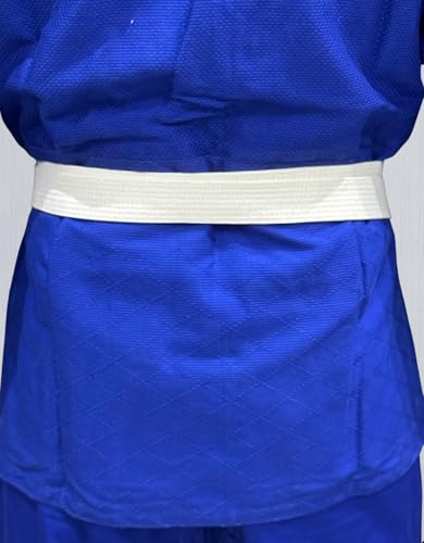 Kimono Judô Matsuru Trançado 350g Unissex Faixa Branca