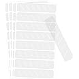 Clear Tamper Evident Stickers, 3/4 x 3 1/2" Adhesive Security Warranty Void Stickers Waterproof Sealed Labels for Food Delivery,File Folder Sealing,Food Package 300Pcs
