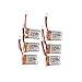 YouCute 6pcs 150mah official Battery and 1to6 Charger for Eachine E010 JJRC H36 NIHUI NH010 GoolRC T36 Rc Quadcopter Drone Spare Parts(6PCS 150mAh Batteries +Charger)