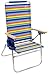 Rio Beach Hi-Boy 17″ Extended Seat Height Folding Beach Chair -Stripethumb 2