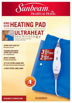 Jarden Consumer-Domestic 722-810 Sunbeam 12 x 24-Inch Moist Heating Pad