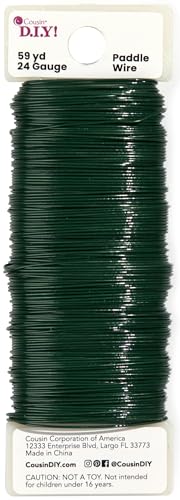 Green Paddle Wire, 24 Gauge, 110ft