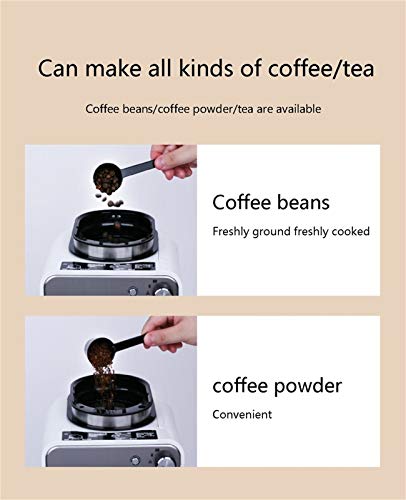 WLL Kaffeevollautomat Mit Automatischer Isolierung Amerikanische Kaffeemaschine, Die Eine Mahlt 1-4 TassenFunktion… – Bild 3