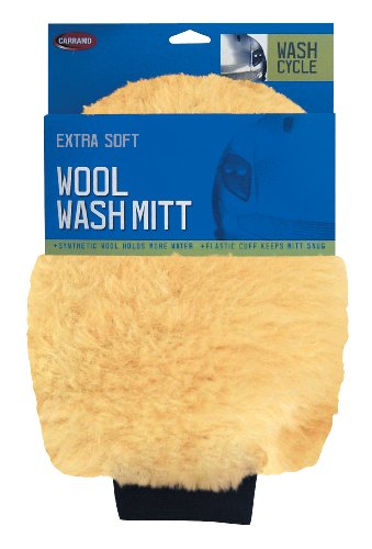 Carrand 40306 Champagne Acrylic Wool Wash Mitt