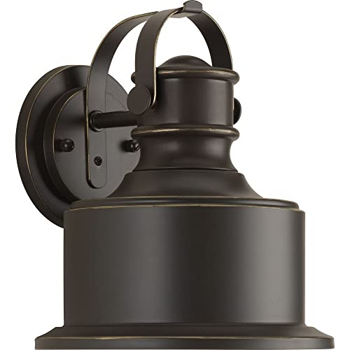 Progress Lighting P560052-020-30 Callahan LED Outdoor, Bronze 10.00x8.50x8.50