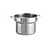 Tramontina Stainless Steel Pasta Strainer Insert for Pot, Basket compatible with 8-Quart Stock Pot
