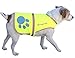 Twilight Dog Waterproof Florescent Reflective Dog Safety Vest with Adjustable Strap, Medium