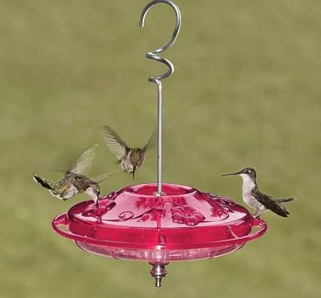 Amazon Com Hummzinger Fancy Fuschia Hummingbird Feeder Part