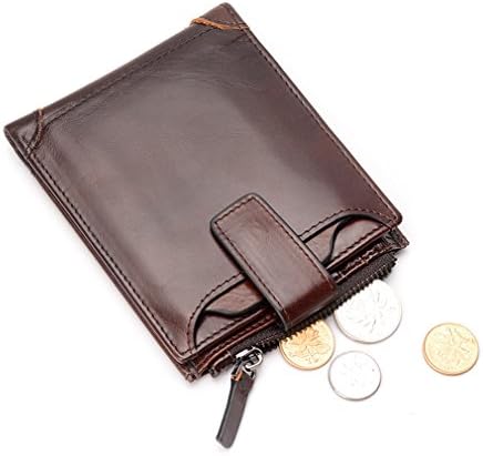 Mens Wallet - Excellent RFID Blocking ID Card Liscence Checkbook Bifold Wallet For Men