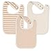 Niteo Baby Organic Cotton Bibs 3-Pack, Multi, One Size