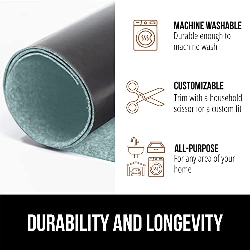 Gorilla Grip Quick Dry Waterproof Under Sink Mat Liner, 24x50, Slip