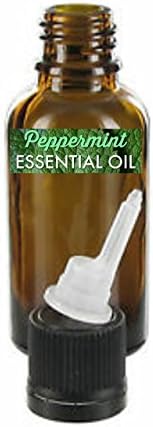 Peppermint Essential Oil 1 OZ(with European dropper)