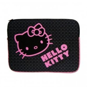 HELLO KITTY Kt4311bp 9-11" Notebook Sleeve (black) (KT4311BP)