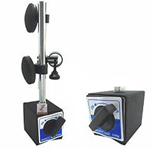 ZaZaTool - Universal 3D Deluxe Magnetic Base Holder for Dial Test Indicator 132lbs