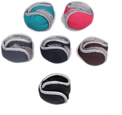 Iuway Unisex Plush Lined Foldable Sport Winter Warm Earmuffs Waterproof