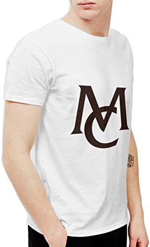 LVTVFNQJ Mens Mariah Carey Classic Running White T-Shirts Short Sleeve