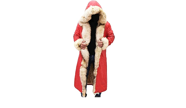 santa trench coat
