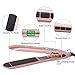 Flat Iron for Hair, InThoor Hair Straightener Flat Iron for Hair Styling with LCD Digital Display and Adjustable Temperature High Heat 450℉