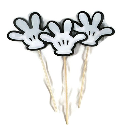 Trends InternationalMickey Mouse Hands Centerpiece Stick - 3 Pieces