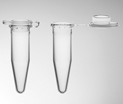 Treff 982857 microtube CAPLOCK, 2 oz, Clear (Pack of 500)