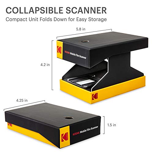 KODAK Mobile Film Scanner Fun Novelty Scanner Lets You Scan and Play with Old 35mm Films