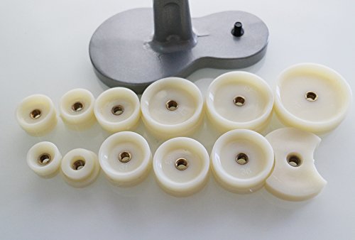 OTOOLWORLD Watch Crystal Back Case Cover Press Presser Closer&12 Dies (biggest 50MM) Watch Repair Tool kit