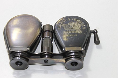 Arsh Nautical Kelvin & Hughes London 1917 Brass Opera Glasses Pocket Folding Binocular D