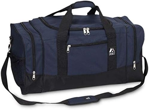 Bagiva Everest Standard Duffel Bag Travel Gear Luggage Sports Gym Bag(Navy,Medium)