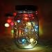 Cynzia 30LED Solar Mason Jar Lights, 8 Pack Jar Lid String Lights (No Jars), Waterproof Fairy Firefly Light for Garden, Patio, Outdoor, Yard, Lawn Decor(8 Colors)
